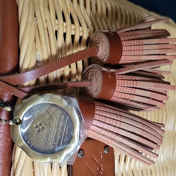 Patricia Nash Wicker Sorrentina Satchel - Picture 5 of 7